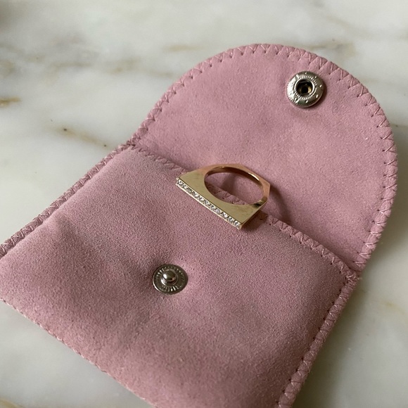 RARE EMILY P WHEELER PLATFORM DIAMOND RING - Picture 2 of 7